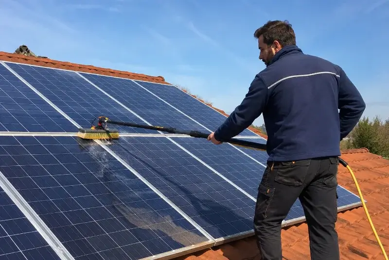 Nettoyage et entretien de panneaux solaires à Courtenay